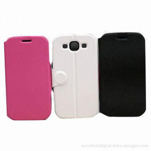 Mobile Cell Phone Cases Manufacturer for Samsung Galaxy S3 9300, Mice Texture Pattern, PU Leather+PC